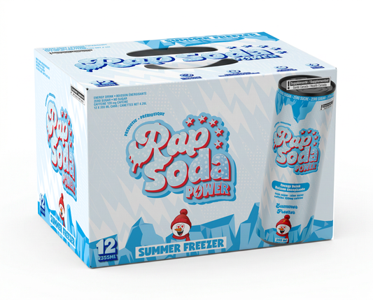 Rap Soda Summer Freezer - 355ml (12-pack)