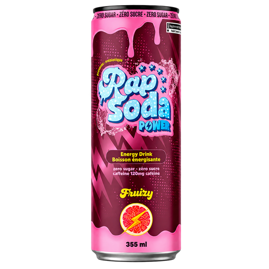 Rap Soda Power Fruizzy - 355ml (12x)