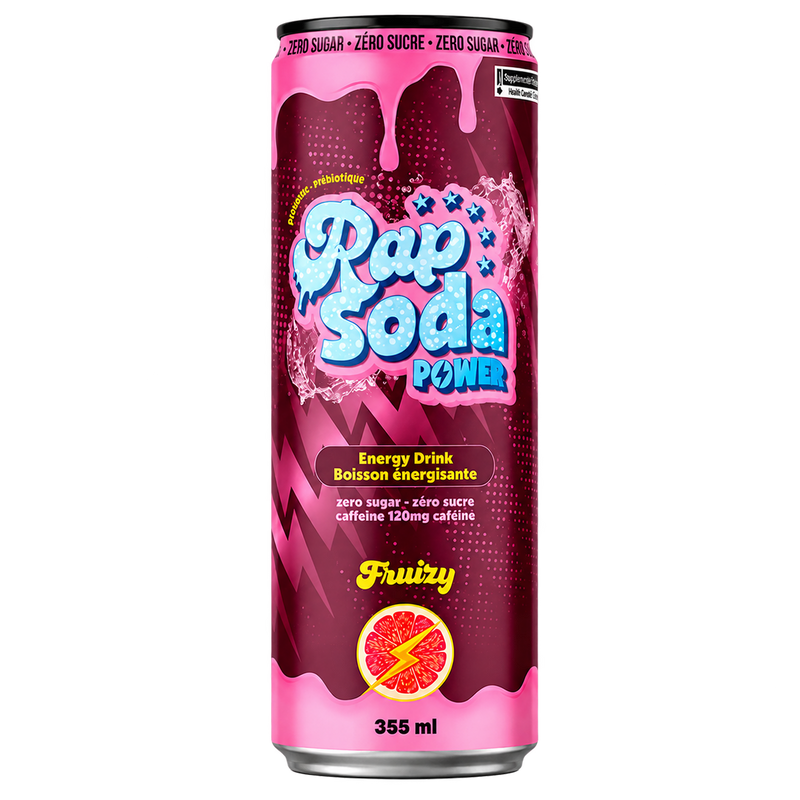 Rap Soda Power Fruizzy - 355ml (12x)