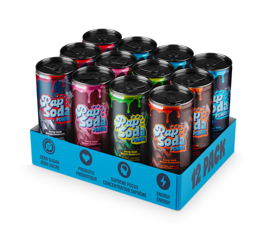 Rap Soda Power Caisse mix - 355ml (12x)