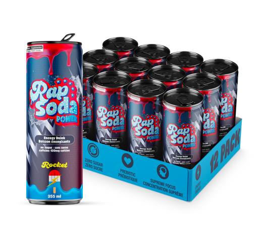 Rap Soda Power Rocket - 355ml (12x)
