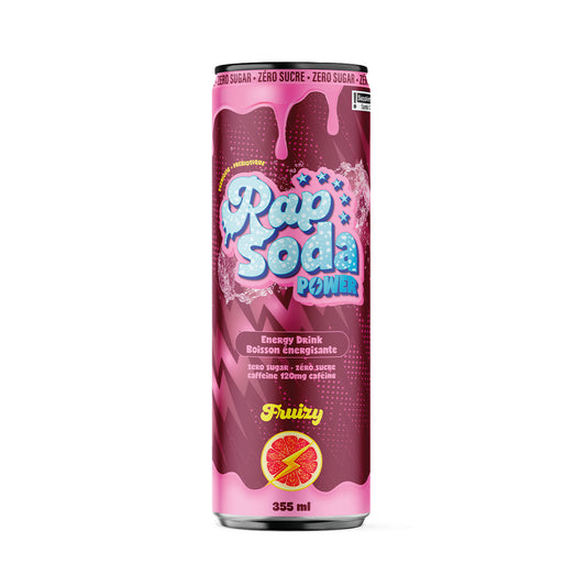 Rap Soda Power Fruizzy - 355ml (12x)