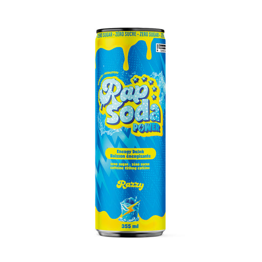 Rap Soda Power Razzy - 355ml (12x)