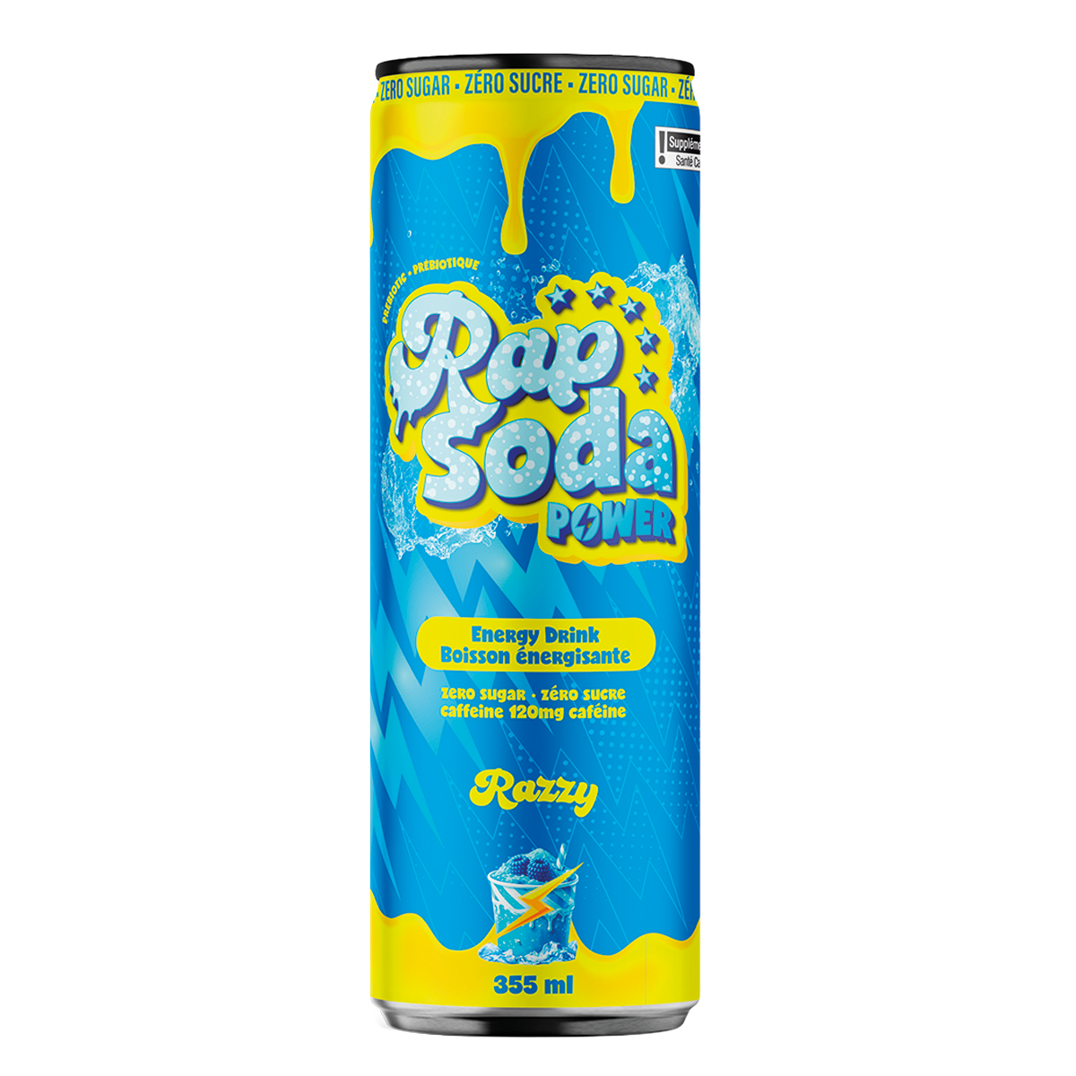 Rap Soda Power Razzy - 355ml (12x)