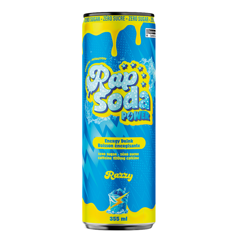 Rap Soda Power Razzy - 355ml (12x)