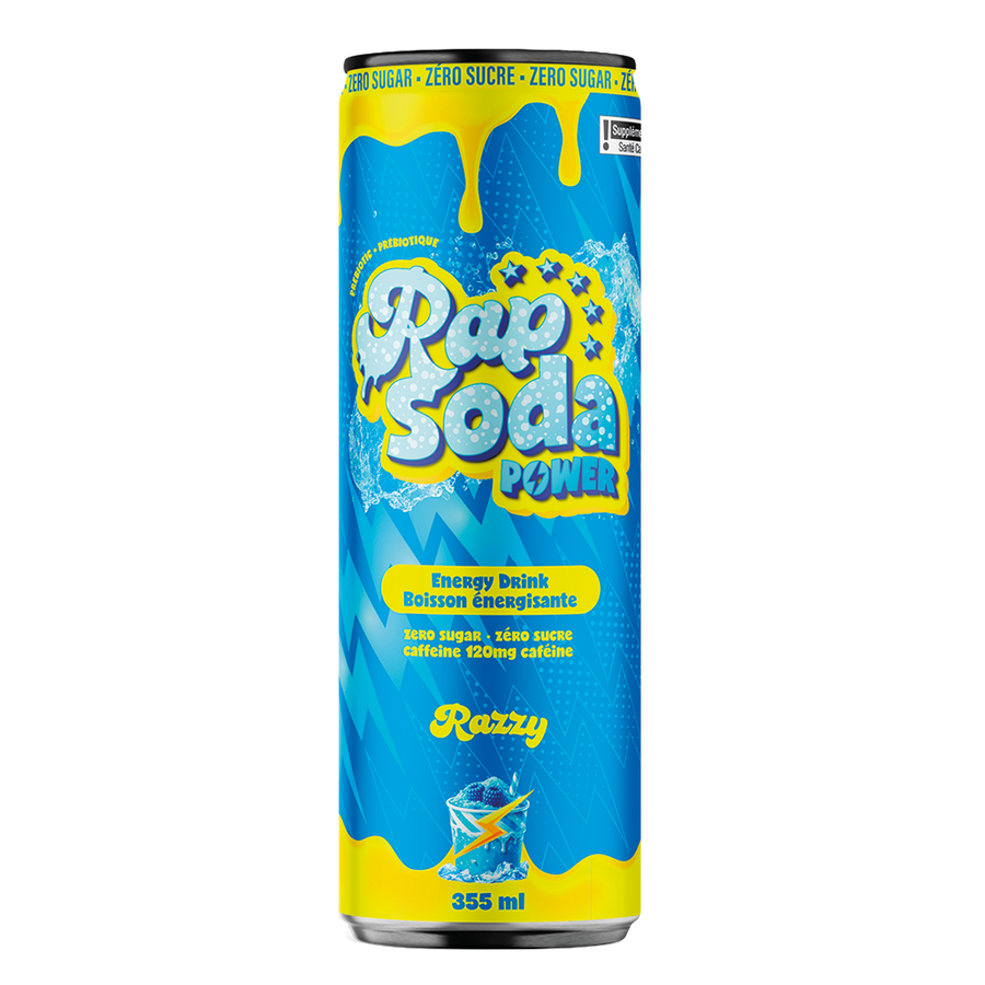 Rap Soda Power Razzy - 355ml (12x)