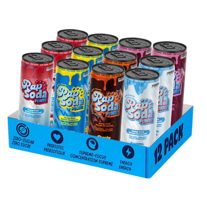 Rap Soda Power Caisse mix - 355ml (12x)
